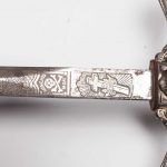 Antique Masonic Knights Templar Ceremonial Sword - Image 5