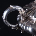 Antique English silver tea pot. London 1839. - Image 6