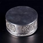 Antique dragon high relief decoration box with cover - Image 2