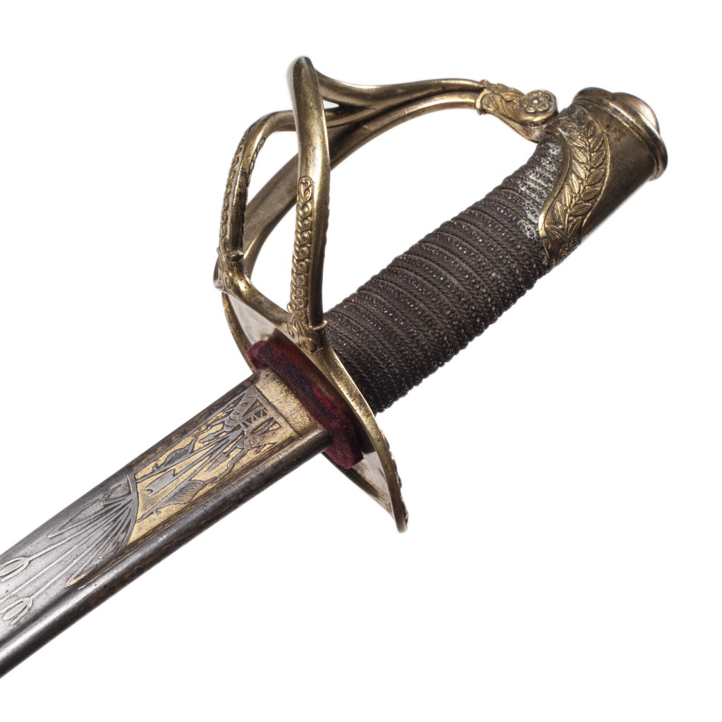 M-1822 French Light Cavalry Damascus Sword