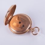18K Gold Open Face Pocket Watch — изображение 4