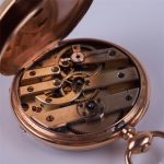 18K Gold Open Face Pocket Watch — изображение 6