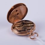 18K Gold Open Face Pocket Watch — изображение 7
