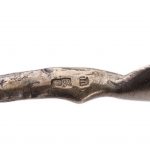 Russian Silver cast tea-holder spoon “Bears — изображение 2