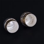A pair of Kashmir silver surahi water flasks — изображение 4