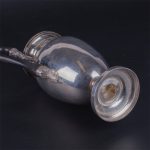 Antique silver coffee pot with wooden handle. Belgium - Image 7