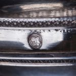 Antique silver coffee pot with wooden handle. Belgium - Image 5