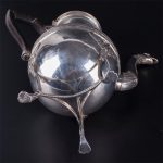 Antique French silver coffee set of 3 parts - Image 4
