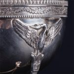 Antique French silver coffee set of 3 parts - Image 9