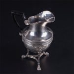 Antique French silver coffee set of 3 parts - Image 6