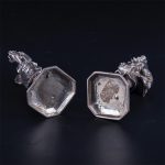 Pair of silver figures. 19 century - Image 4