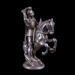 Silver figure “Knight on the horse”