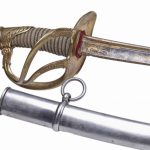 French M-1822 Damascus light cavalry officer sword - Image 4