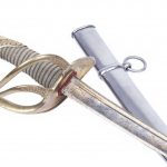 French M-1822 Damascus light cavalry officer sword