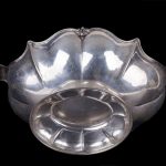 (English) Antique huge magnificent silver fruit bowl — изображение 6