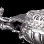 Antique Italy huge magnificent silver dinner set of 2 pieces - 图片 4