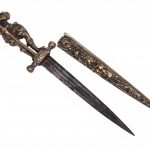Antique rare Romantic dagger