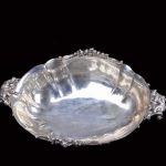 Antique Italy silver huge serving vase on legs - Image 3