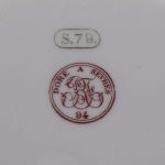Antique French Dore A Sevres Porcelain cup and saucer - 图片 6