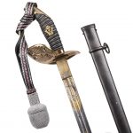 M-1889 German Infantry Officer's Sword with Damascus Blade