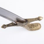 (English) English Colonial Shamshir Sword with Damascus Blade - Image 4