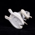Spain porcelain figure of a girl with a dove - Image 5
