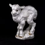 Russian Huge  LFZ porcelain figure of lamb
