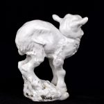 Russian Huge  LFZ porcelain figure of lamb - Image 3
