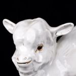 Russian Huge  LFZ porcelain figure of lamb - Image 4