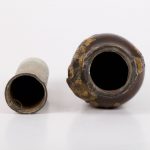 Antique Japanese bronze vase - Image 5
