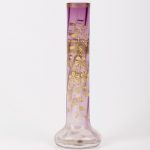 (English) French Small Art Nouveau glass vase