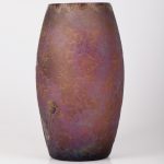 Vintage Art Nouveau multilayer glass vase - Image 3
