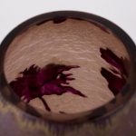 Vintage Art Nouveau multilayer glass vase - Image 6