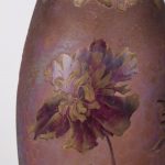 Vintage Art Nouveau multilayer glass vase - Image 4