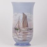 Antigue light blue vase by B&G