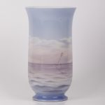Antigue light blue vase by B&G - Image 3