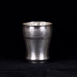 (English) Antique French silver engraved glass - Image 4