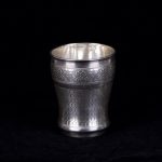 (English) Antique French silver engraved glass - Image 2