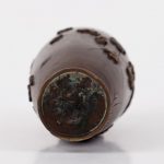 (English) Antique Japanese style small metal vase — изображение 5