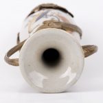(English) Antique porcelain vase with bronze parts — изображение 4
