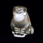 Russian LFZ(1970-1980) wild cat porcelain figure - Image 3
