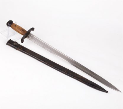 Japanese wood handled Artillery Sword.