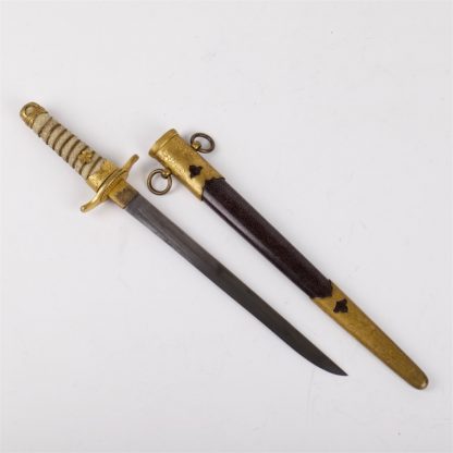 A Rare Early Pattern Imperial Japanese Naval Dirk