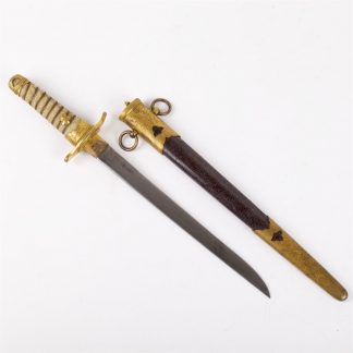 A Rare Early Pattern Imperial Japanese Naval Dirk