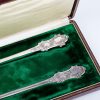 (English) 2-piece silver serving set for salad - Image 3