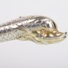 2-piece serving set for fish. Sculptural 800 silver handles, maker’s mark of Koch & Bergfeld. Bremen, Germany, after 1886. In original box. Box dimensions: 31 x 13.5 x 4 cm. Total weight: 248 g.
