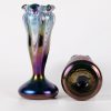 Pair of beautiful vases. Loetz style. - Image 2
