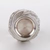 (English) Antique French silver small vase with flower motives — изображение 3