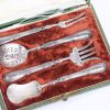 Antique FranceSilver serving set for dessert by Page Freres (brothers Page) - Image 3