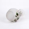 Ground glass flower vase - Image 5